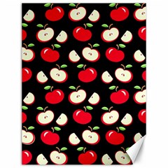 Apple Pattern Canvas 12  X 16   by Valentinaart