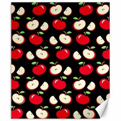 Apple Pattern Canvas 20  X 24   by Valentinaart