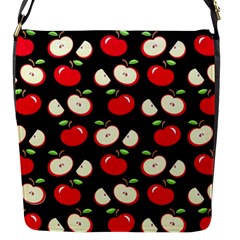 Apple Pattern Flap Messenger Bag (s) by Valentinaart