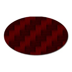 Pattern Oval Magnet