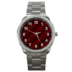 Pattern Sport Metal Watch