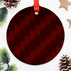 Pattern Round Ornament (Two Sides)