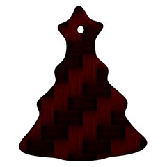 Pattern Christmas Tree Ornament (Two Sides)