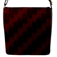 Pattern Flap Messenger Bag (S)