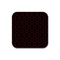 Pattern Rubber Square Coaster (4 pack) 