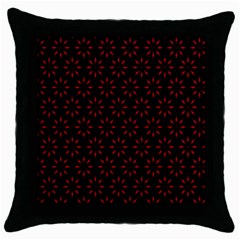 Pattern Throw Pillow Case (Black)