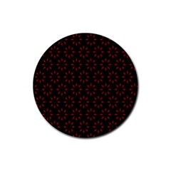 Pattern Rubber Coaster (Round) 