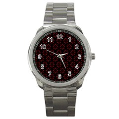 Pattern Sport Metal Watch