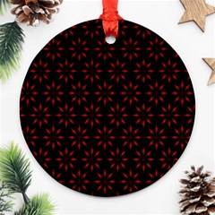 Pattern Round Ornament (Two Sides)