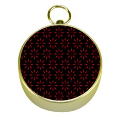 Pattern Gold Compasses