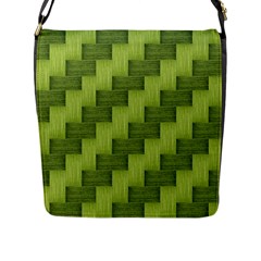 Pattern Flap Messenger Bag (l)  by Valentinaart