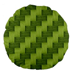 Pattern Large 18  Premium Flano Round Cushions