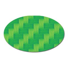 Pattern Oval Magnet by Valentinaart