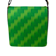 Pattern Flap Messenger Bag (l)  by Valentinaart