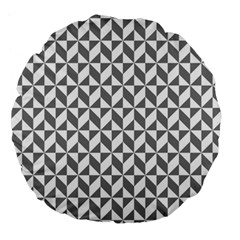 Pattern Large 18  Premium Flano Round Cushions