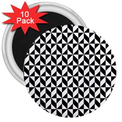 Pattern 3  Magnets (10 Pack)  by Valentinaart