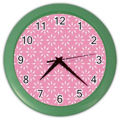 Pattern Color Wall Clocks by Valentinaart