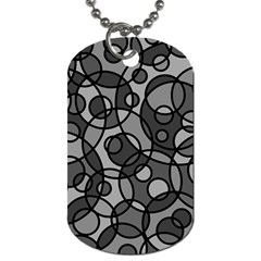 Pattern Dog Tag (one Side) by Valentinaart