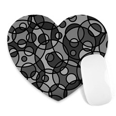 Pattern Heart Mousepads by Valentinaart