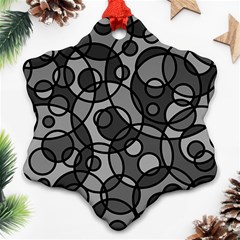 Pattern Snowflake Ornament (two Sides)