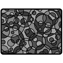 Pattern Double Sided Fleece Blanket (large) 