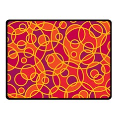 Pattern Double Sided Fleece Blanket (small) 