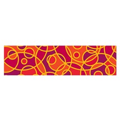 Pattern Satin Scarf (oblong)