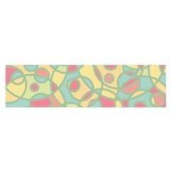 Pattern Satin Scarf (oblong)