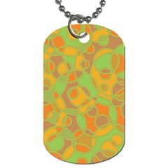 Pattern Dog Tag (one Side) by Valentinaart