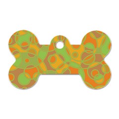 Pattern Dog Tag Bone (two Sides) by Valentinaart