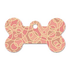 Pattern Dog Tag Bone (one Side) by Valentinaart