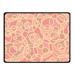 Pattern Double Sided Fleece Blanket (small) 