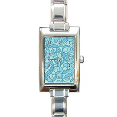 Pattern Rectangle Italian Charm Watch by Valentinaart