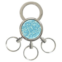 Pattern 3-ring Key Chains by Valentinaart