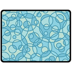 Pattern Double Sided Fleece Blanket (large) 