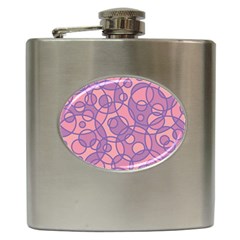 Pattern Hip Flask (6 Oz) by Valentinaart