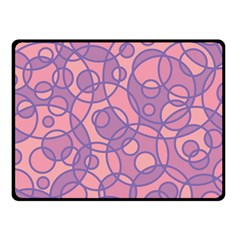 Pattern Double Sided Fleece Blanket (small) 