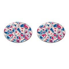 Pattern Cufflinks (oval)