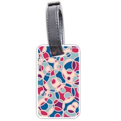 Pattern Luggage Tags (one Side)  by Valentinaart