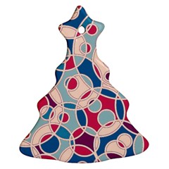 Pattern Christmas Tree Ornament (two Sides)