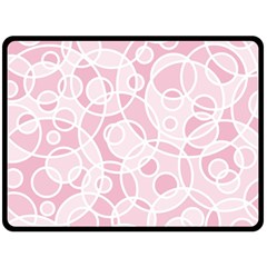 Pattern Double Sided Fleece Blanket (large) 