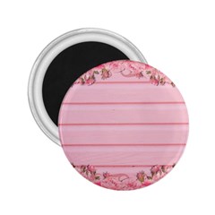 Pink Peony Outline Romantic 2.25  Magnets