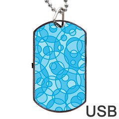 Pattern Dog Tag Usb Flash (two Sides)