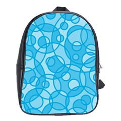 Pattern School Bags (xl)  by Valentinaart