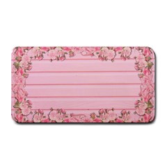 Pink Peony Outline Romantic Medium Bar Mats