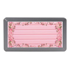 Pink Peony Outline Romantic Memory Card Reader (Mini)