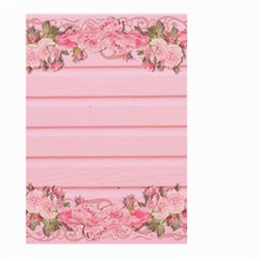 Pink Peony Outline Romantic Large Garden Flag (Two Sides)