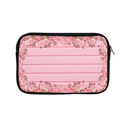 Pink Peony Outline Romantic Apple MacBook Pro 13  Zipper Case