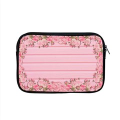 Pink Peony Outline Romantic Apple MacBook Pro 15  Zipper Case