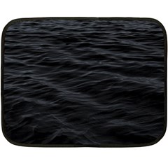 Dark Lake Ocean Pattern River Sea Fleece Blanket (mini)